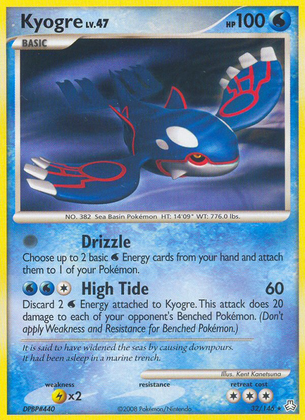 Kyogre (32/146) [Diamond & Pearl: Legends Awakened] | Good Games Cannington