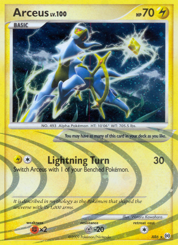 Arceus (AR6) [Platinum: Arceus] | Good Games Cannington