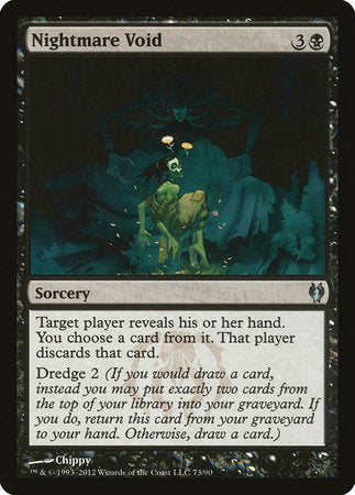 Nightmare Void [Duel Decks: Izzet vs. Golgari] | Good Games Cannington