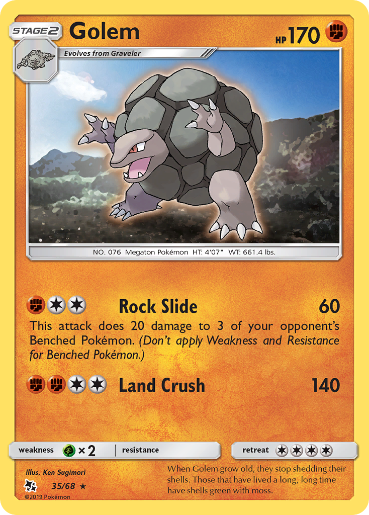 Golem (35/68) [Sun & Moon: Hidden Fates] | Good Games Cannington