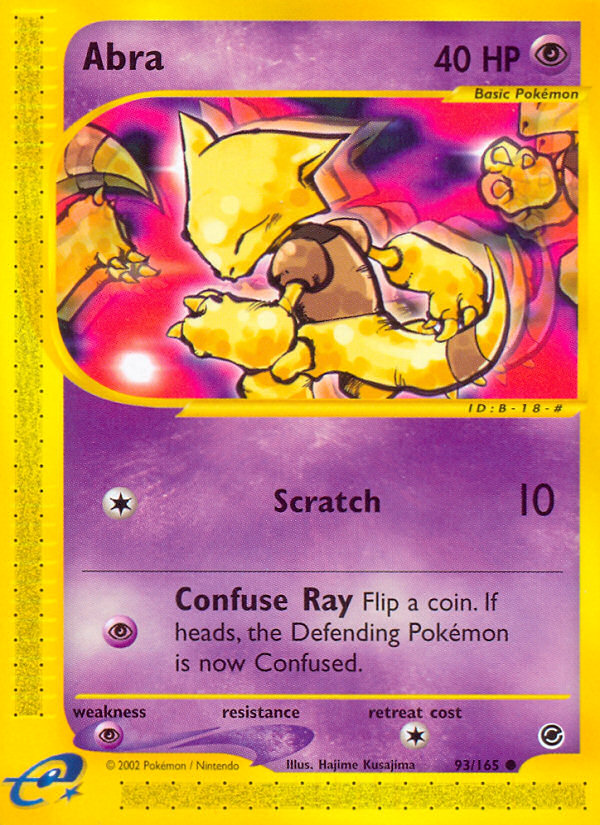 Abra (93/165) [Expedition: Base Set] | Good Games Cannington