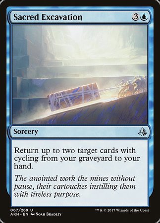Sacred Excavation [Amonkhet] | Good Games Cannington