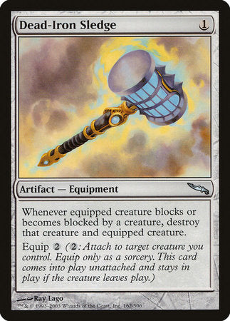 Dead-Iron Sledge [Mirrodin] | Good Games Cannington