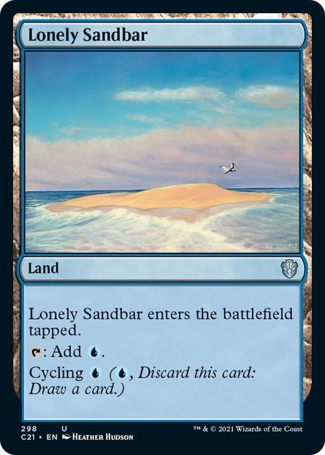 Lonely Sandbar [Commander 2021] | Good Games Cannington