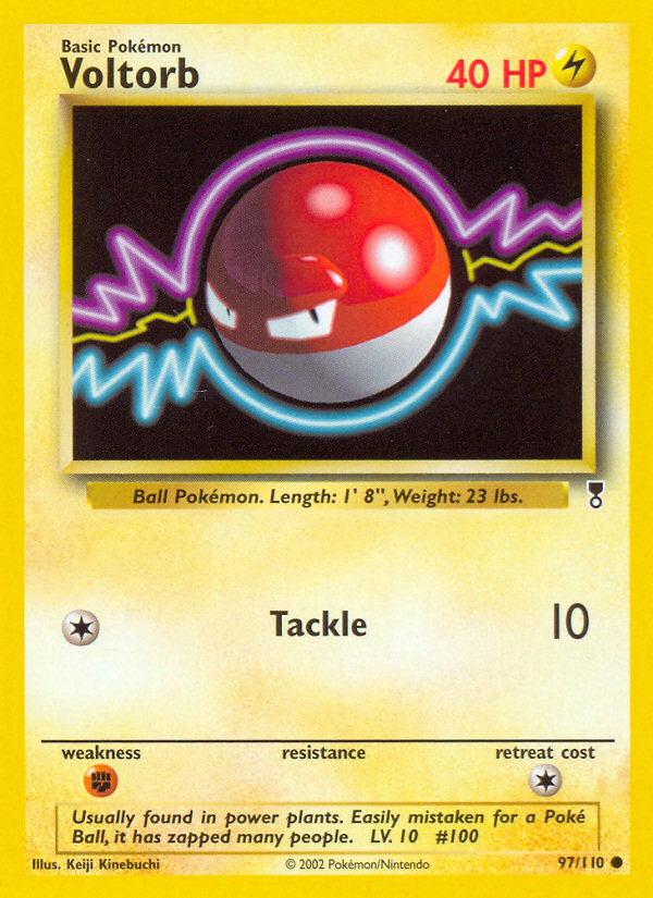 Voltorb (97/110) [Legendary Collection] | Good Games Cannington