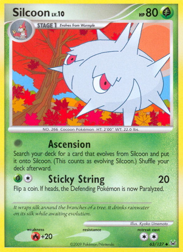 Silcoon (63/127) [Platinum: Base Set] | Good Games Cannington
