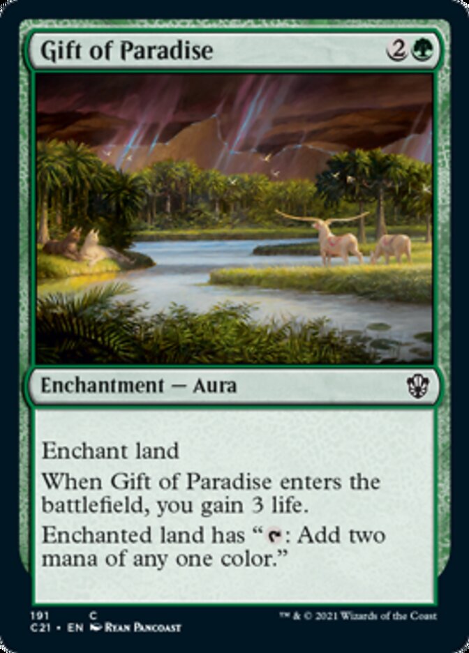 Gift of Paradise [Commander 2021] | Good Games Cannington