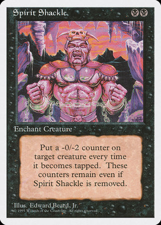 Spirit Shackle [Fourth Edition] | Good Games Cannington
