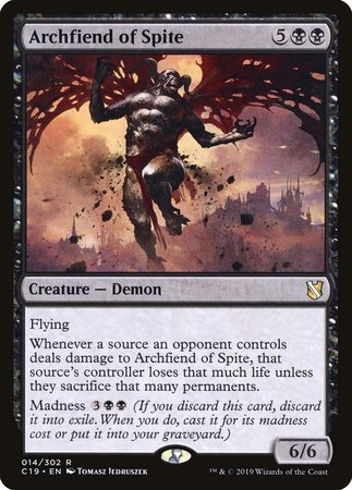 Archfiend of Spite [Commander 2019] | Good Games Cannington