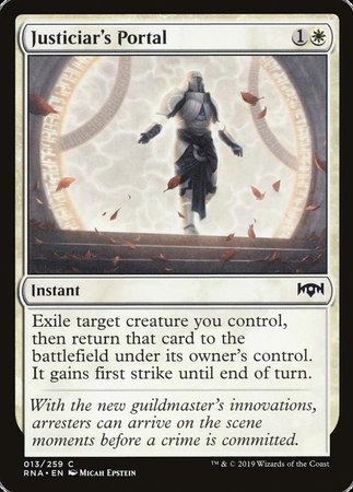 Justiciar's Portal [Ravnica Allegiance] | Good Games Cannington