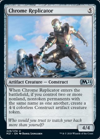 Chrome Replicator [Core Set 2021] | Good Games Cannington