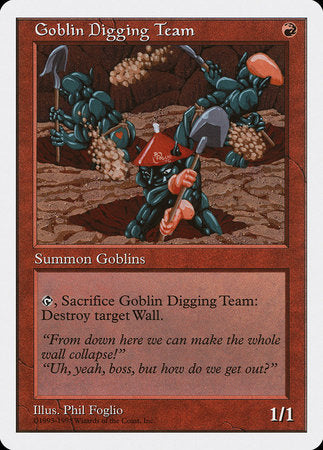 Goblin Digging Team [Anthologies] | Good Games Cannington