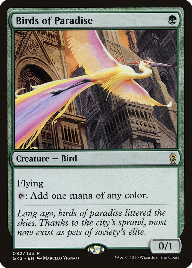 Birds of Paradise [Ravnica Allegiance Guild Kit] | Good Games Cannington
