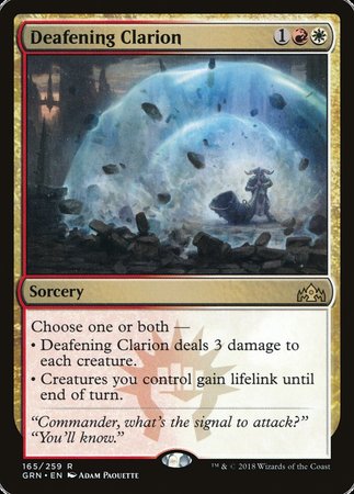 Deafening Clarion [Guilds of Ravnica] | Good Games Cannington