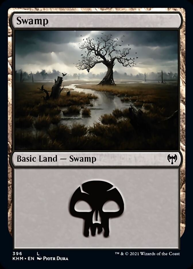 Swamp (396) [Kaldheim] | Good Games Cannington