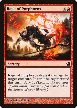 Rage of Purphoros [Theros] | Good Games Cannington
