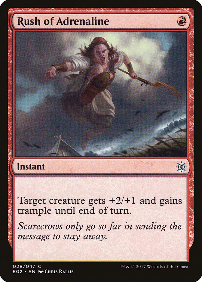 Rush of Adrenaline [Explorers of Ixalan] | Good Games Cannington