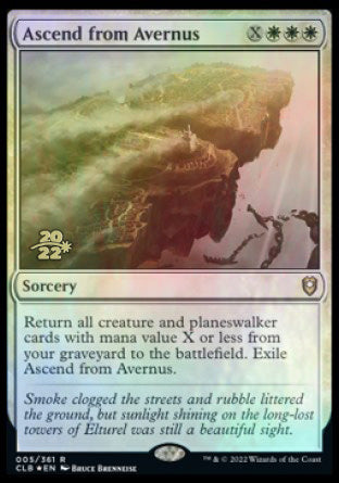 Ascend from Avernus [Commander Legends: Battle for Baldur's Gate Prerelease Promos] | Good Games Cannington