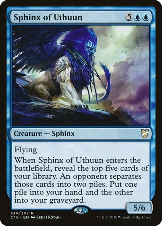 Sphinx of Uthuun [Commander 2018] | Good Games Cannington