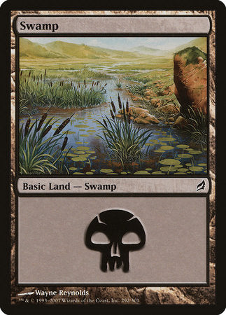 Swamp (292) [Lorwyn] | Good Games Cannington