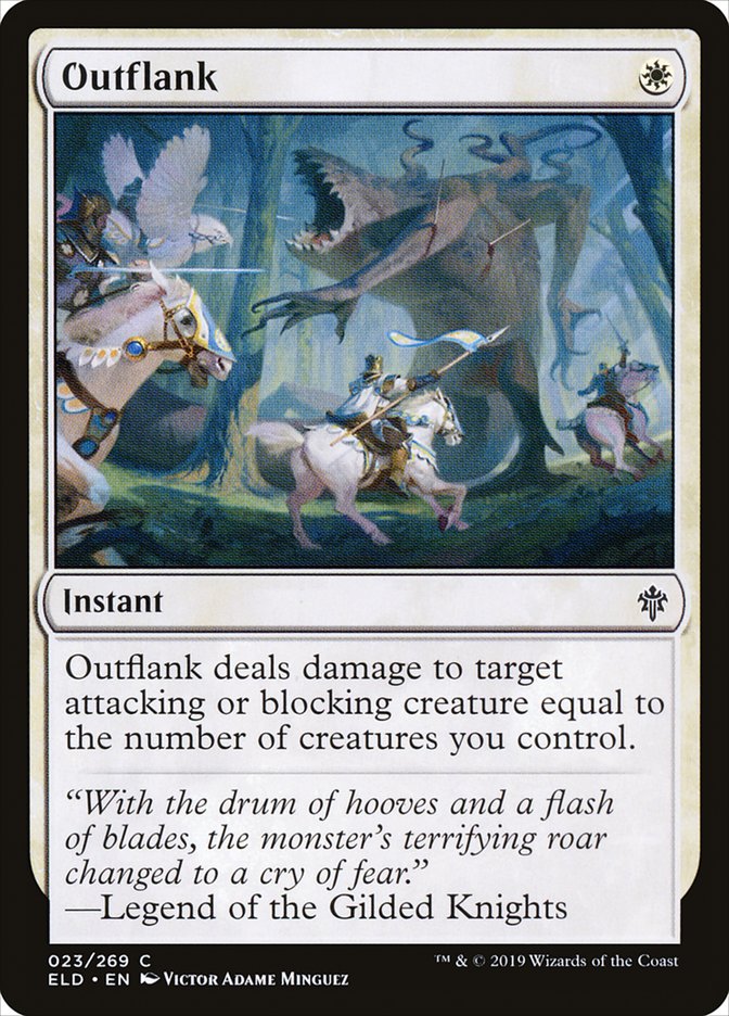 Outflank [Throne of Eldraine] | Good Games Cannington