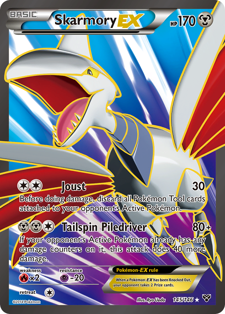 Skarmory EX (145/146) [XY: Base Set] | Good Games Cannington