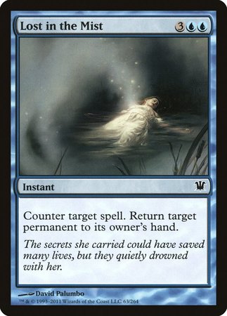 Lost in the Mist [Innistrad] | Good Games Cannington