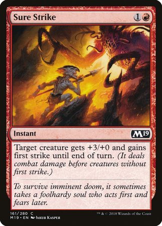 Sure Strike [Core Set 2019] | Good Games Cannington