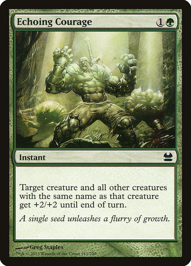 Echoing Courage [Modern Masters] | Good Games Cannington