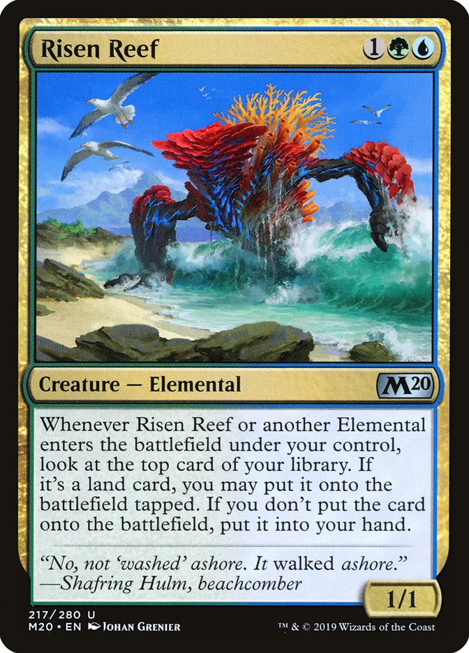 Risen Reef [Core Set 2020] | Good Games Cannington