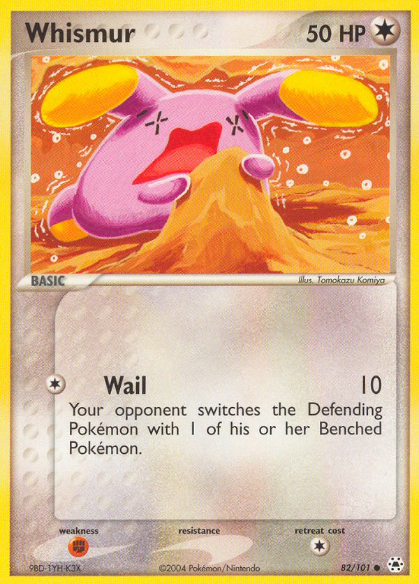 Whismur (82/101) [EX: Hidden Legends] | Good Games Cannington