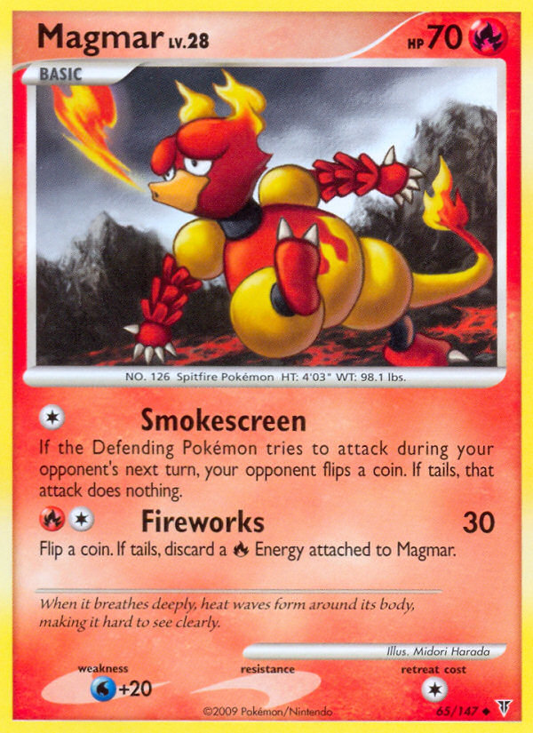 Magmar (65/147) [Platinum: Supreme Victors] | Good Games Cannington