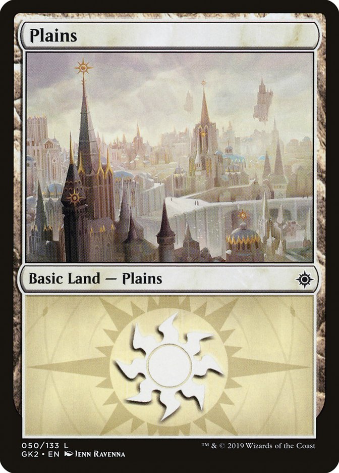 Plains (50) [Ravnica Allegiance Guild Kit] | Good Games Cannington