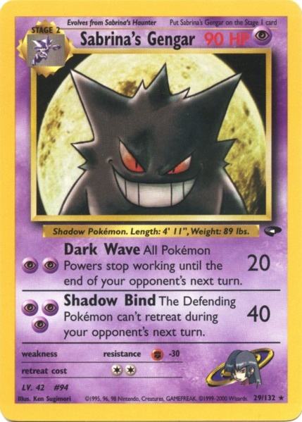 Sabrina's Gengar (29/132) [Gym Challenge Unlimited] | Good Games Cannington