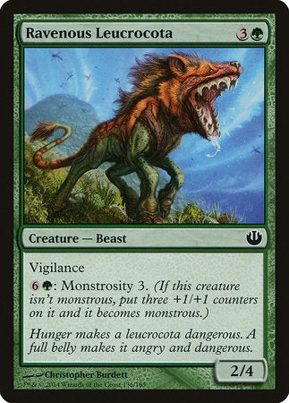Ravenous Leucrocota [Journey into Nyx] | Good Games Cannington