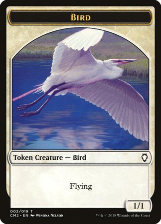 Bird Token [Commander Anthology Volume II Tokens] | Good Games Cannington