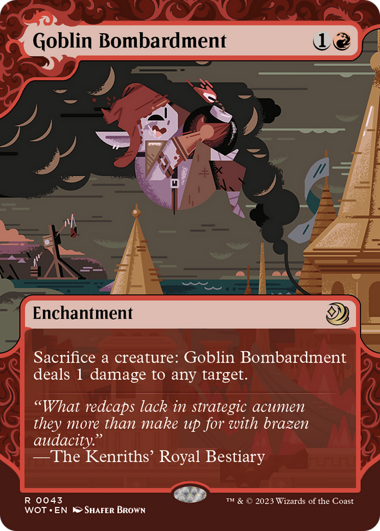 Goblin Bombardment [Wilds of Eldraine: Enchanting Tales] | Good Games Cannington