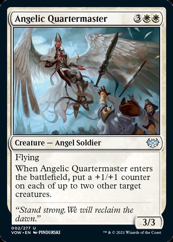 Angelic Quartermaster [Innistrad: Crimson Vow] | Good Games Cannington