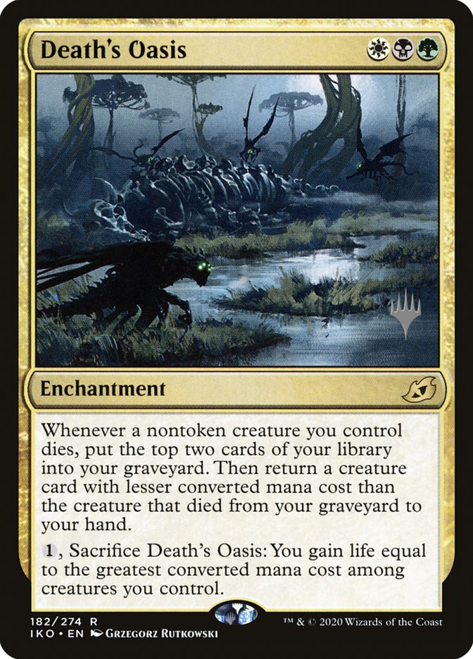 Death's Oasis (Promo Pack) [Ikoria: Lair of Behemoths Promos] | Good Games Cannington