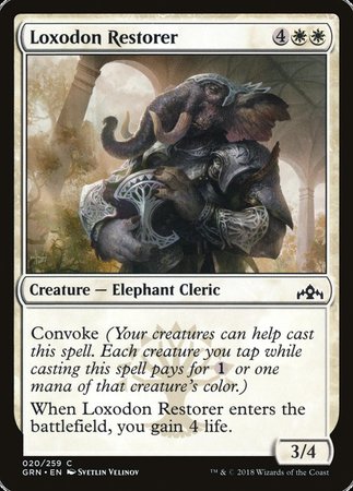 Loxodon Restorer [Guilds of Ravnica] | Good Games Cannington
