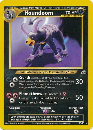 Houndoom (23/75) [Neo Discovery Unlimited] | Good Games Cannington