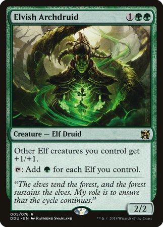 Elvish Archdruid [Duel Decks: Elves vs. Inventors] | Good Games Cannington