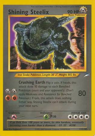 Shining Steelix (112/105) [Neo Destiny Unlimited] | Good Games Cannington