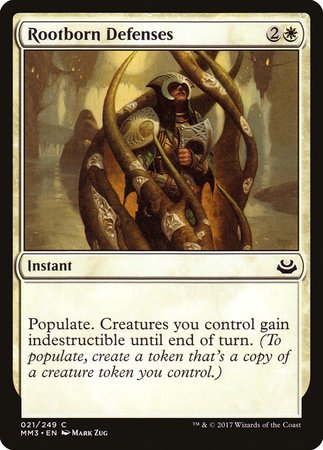 Rootborn Defenses [Modern Masters 2017] | Good Games Cannington