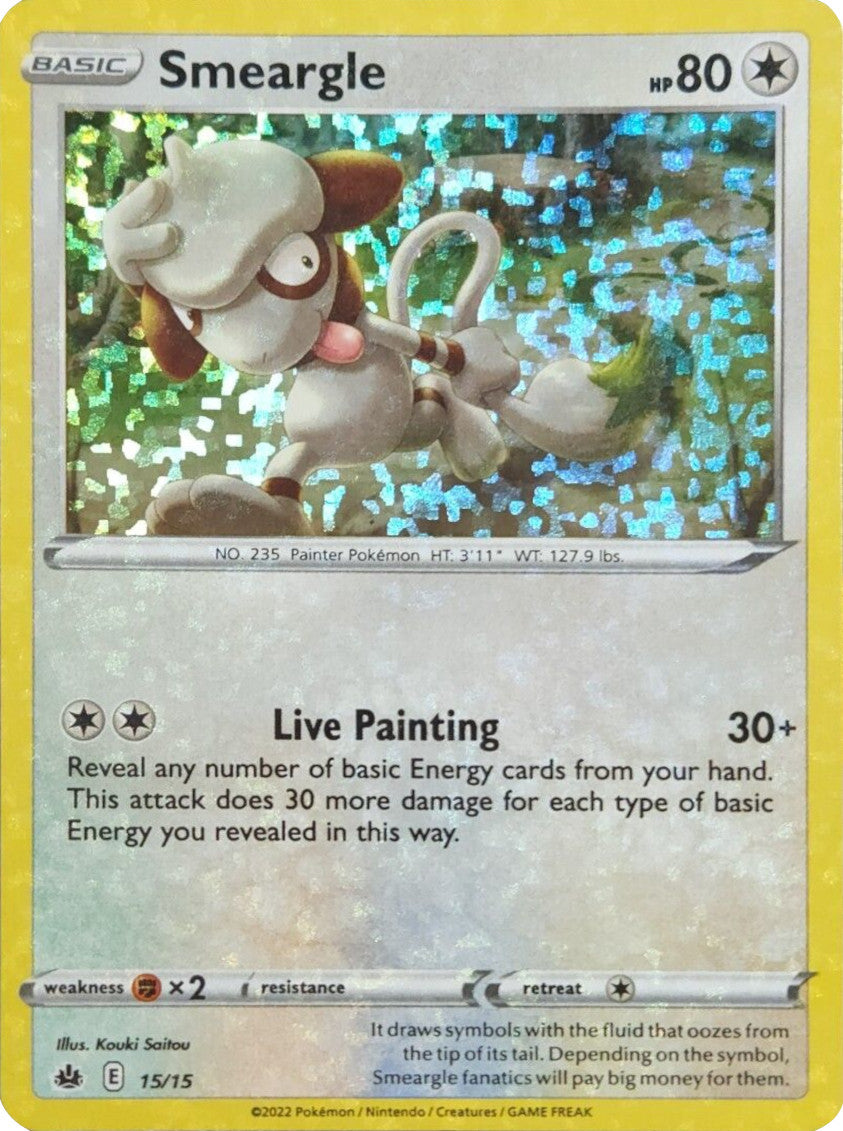 Smeargle (15/15) [McDonald's Promos: Match Battle] | Good Games Cannington