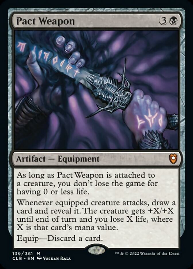 Pact Weapon [Commander Legends: Battle for Baldur's Gate] | Good Games Cannington