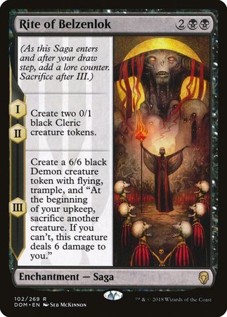 Rite of Belzenlok [Dominaria] | Good Games Cannington