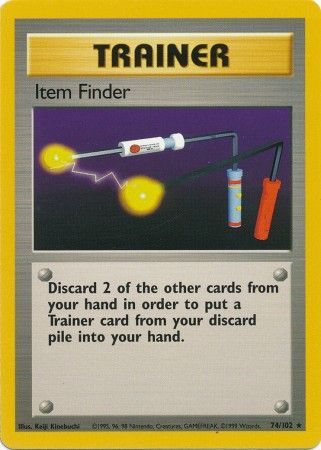 Item Finder (74/102) [Base Set Unlimited] | Good Games Cannington