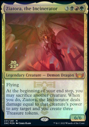 Ziatora, the Incinerator [Streets of New Capenna Prerelease Promos] | Good Games Cannington