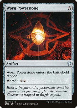 Worn Powerstone [Commander Anthology Volume II] | Good Games Cannington